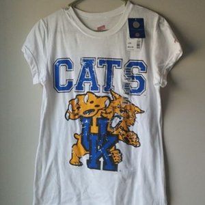 NWT Kentucky Wildcats Tee UK Collegiate Wear